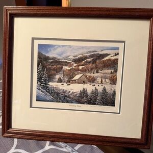 Feeding Time By William Mangum Framed Art